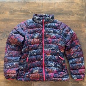 Patagonia girls puffer jacket size Large (12)
